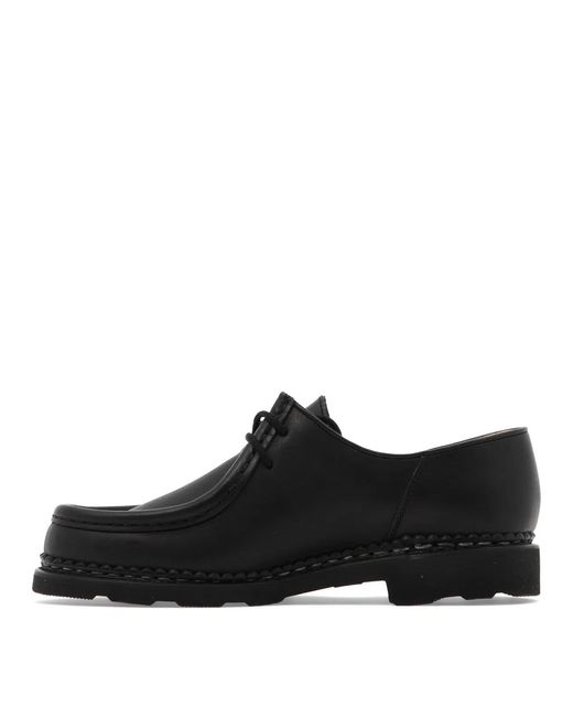 Paraboot Black "Michael" Moccasins