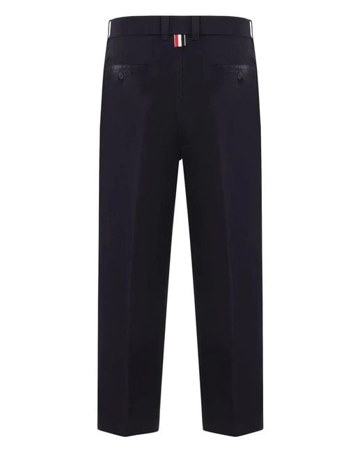 Thom Browne Blue Utility Chino for men
