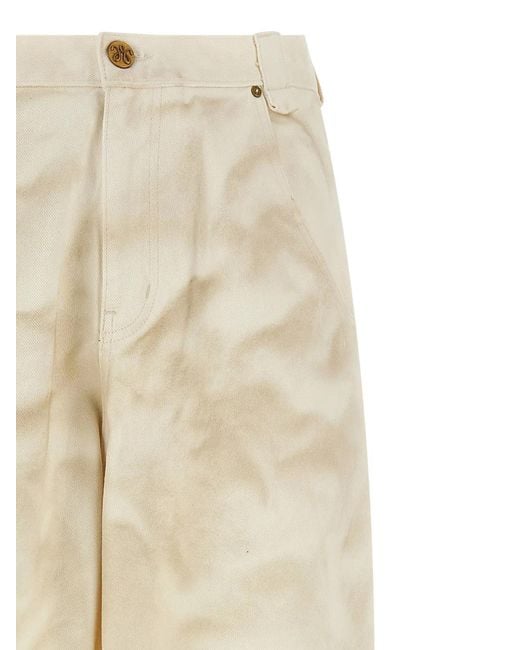 Willy Chavarria Natural 'Bad Boy' Jeans for men