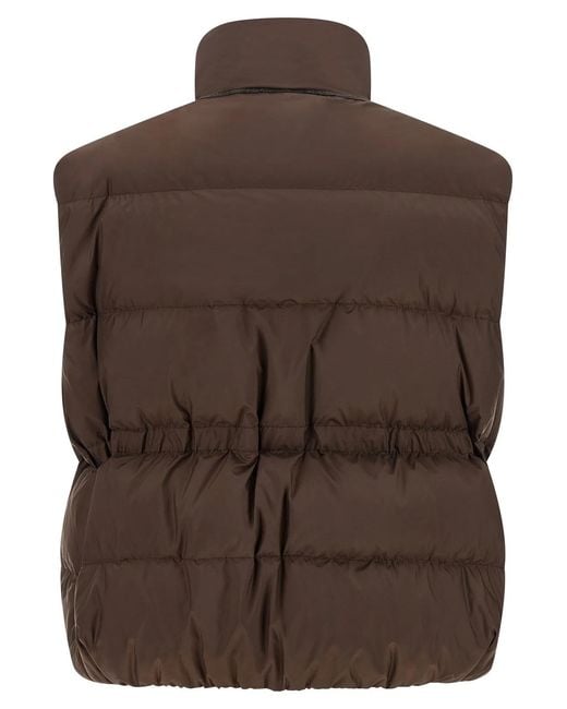 Brunello Cucinelli Brown 'Monile' Vest