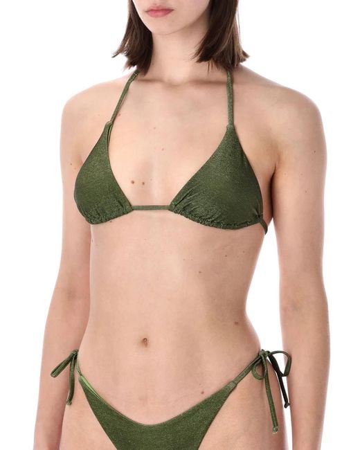MATINEÉ Green Kate Lurex Bikini