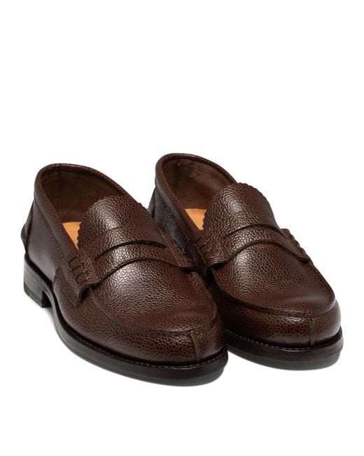 Saxone Of Scotland Brown "Arran" Loafers for men