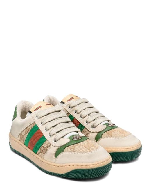 Gucci Multicolor Neutrals Trainers