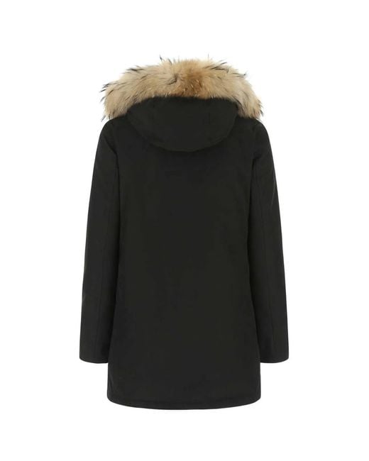 Woolrich Black Parka