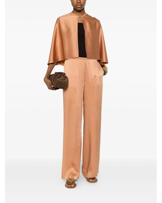 Forte_forte White High-Waisted Trousers