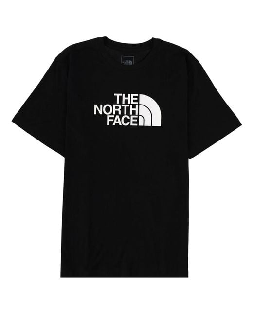 The North Face Black T-Shirt With Logo for men