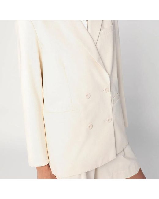 A.P.C. Natural Double-Breasted Jacket