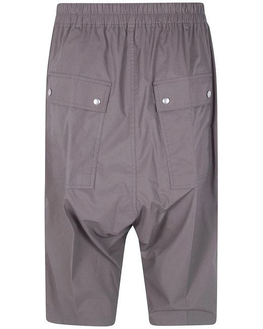 Rick Owens Gray "Bela Pods" Trousers for men