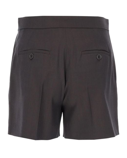 Max Mara Gray Shorts Adunco