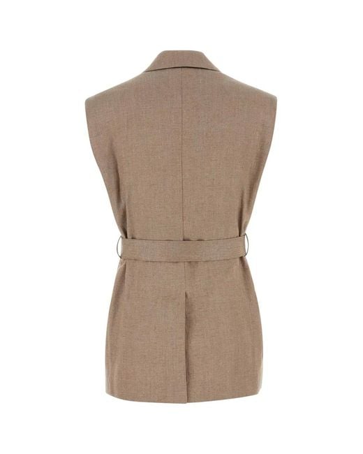 Brunello Cucinelli Brown Vest