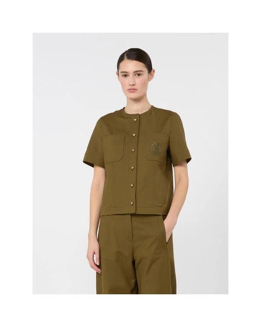 Max Mara Green Mxmzanzara Jacket