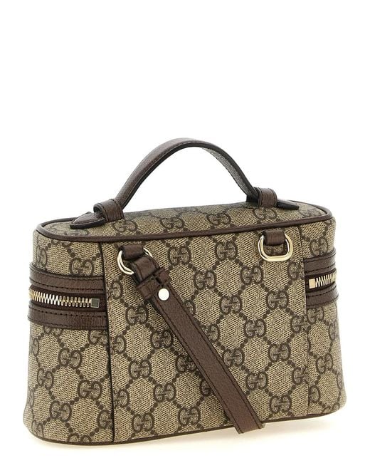 Gucci Metallic 'Ophidia' Small Shoulder Bag