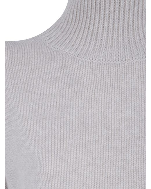 Kujten Gray "Ulla" Turtle Neck