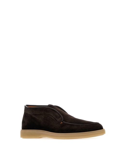 Santoni Black Loafer for men