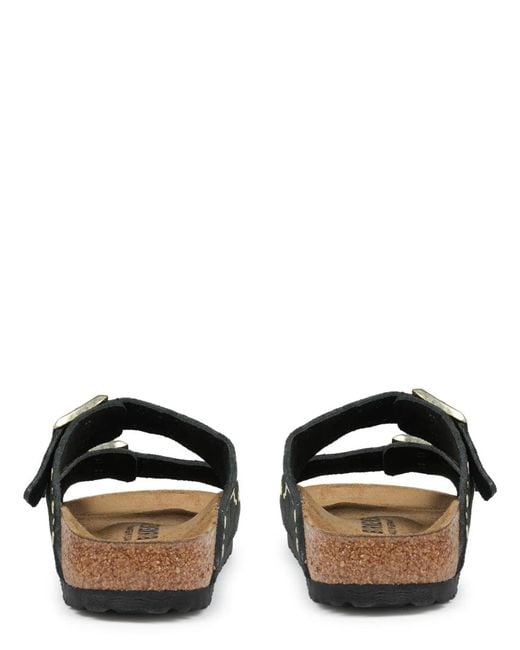 Birkenstock Black Sandalo "Arizona Rivet"