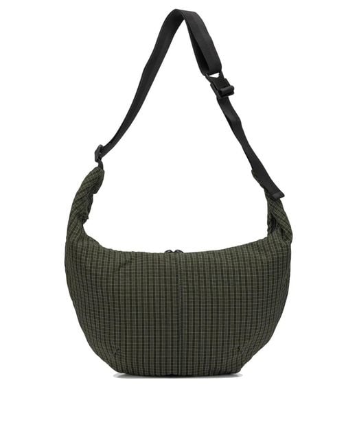 Comme des Garçons Metallic Comme Des Garçons Homme Plus "Grid Check" Large Shoulder Bag for men