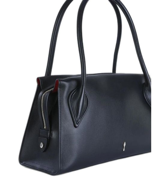 Christian Louboutin Black Venus Medium Leather Shoulder Bag