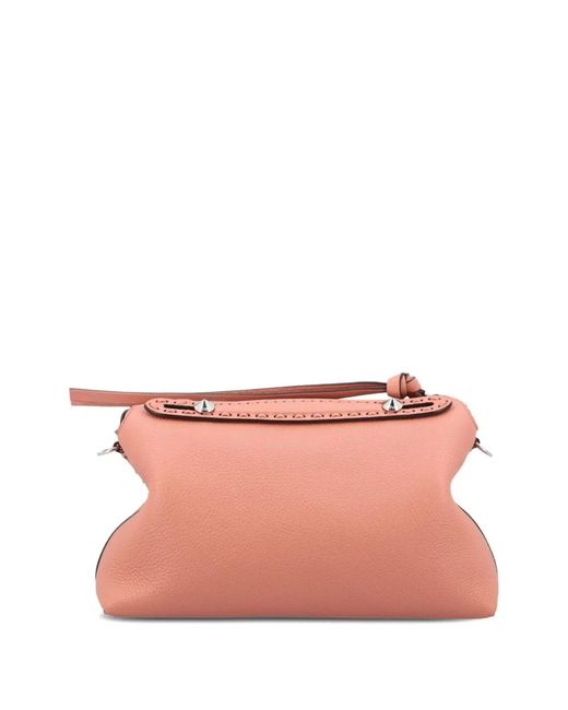 Fendi Pink Medium By The Way Selleria Bag