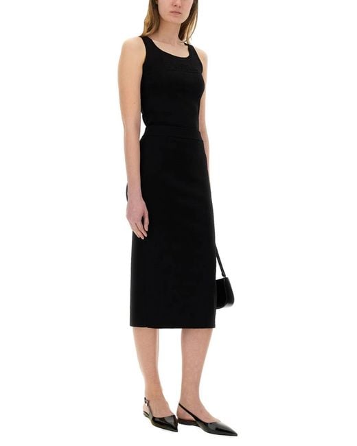 Max Mara Black Top "Pot"