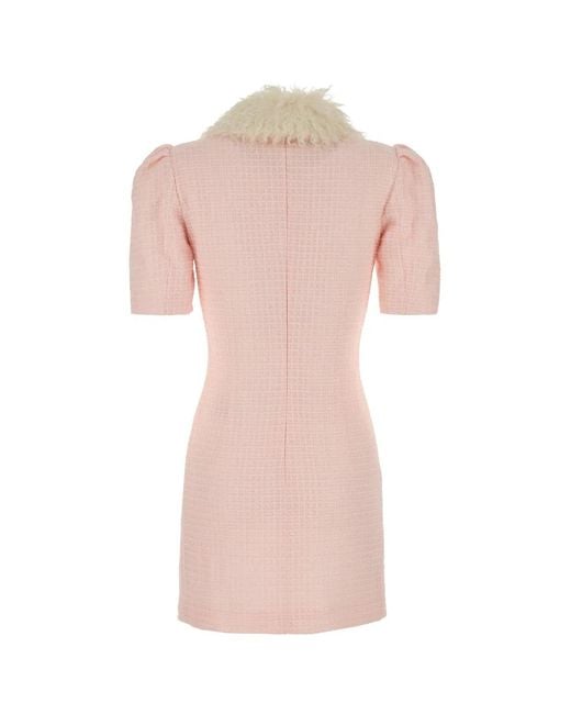 Alessandra Rich Pink Abito