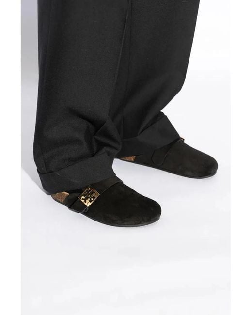 Tory Burch Black Mellow Sandals