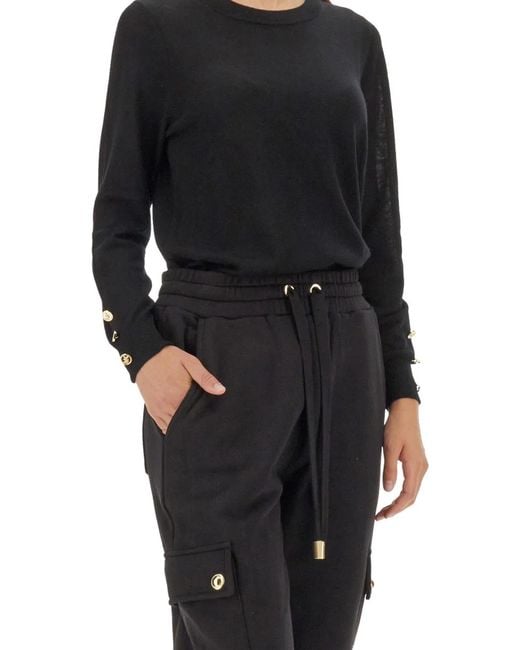 MICHAEL Michael Kors Black Michael By Michael Kors Wool Jersey
