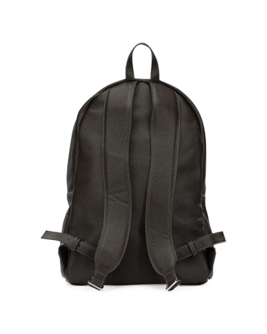 Santoni Black "New" Backpack for men