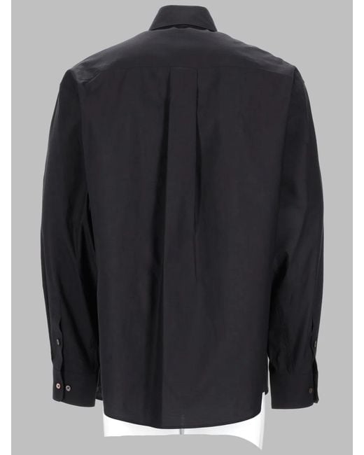 Lemaire Black Camicia for men