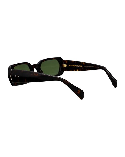 Retrosuperfuture Green Acetate Sunglasses