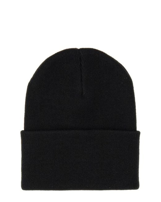 Carhartt Black Knitted Hat Watch for men