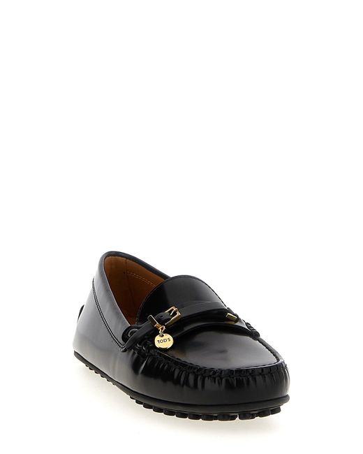 Tod's Black 'City Gommino' Loafers