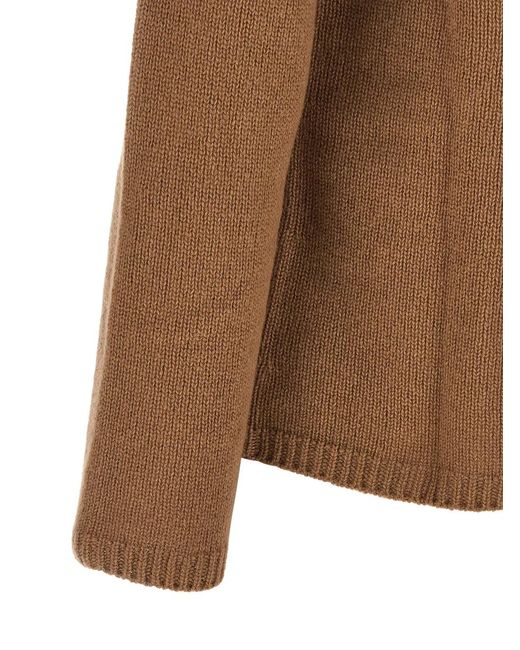 Max Mara Brown Max Mara 'S 'Georg' Sweater