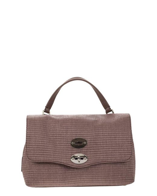 Zanellato Purple Mini Versatile Postman Handbag