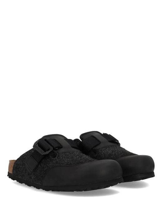 Birkenstock Black Sandalwood "Boston Nova"