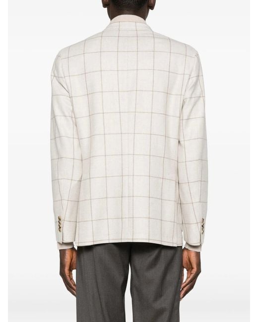 Latorre White Wool Jacket for men