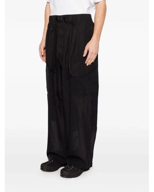 Y-3 White Ut Cargo Pants for men