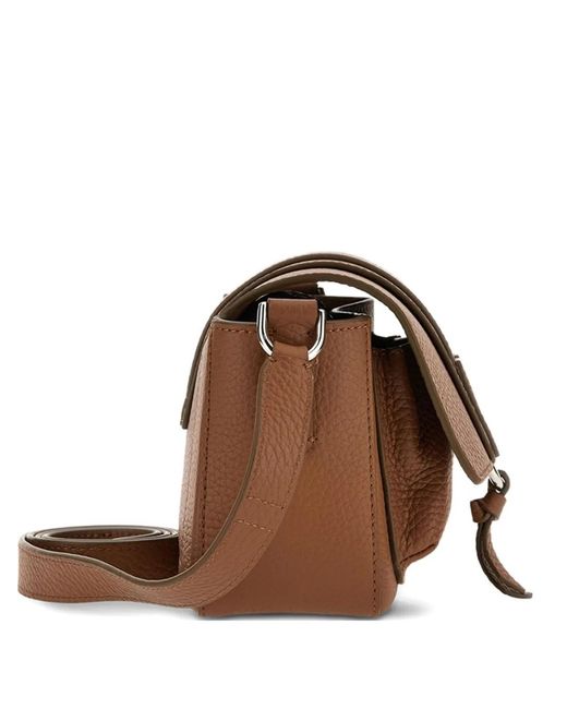 Hogan Brown Bag Flap