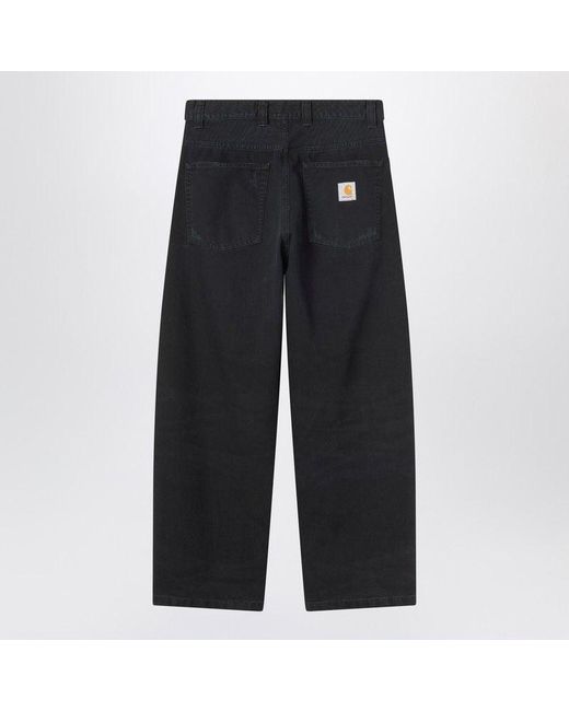 Carhartt Blue Brandon Pant/Grind Washed for men