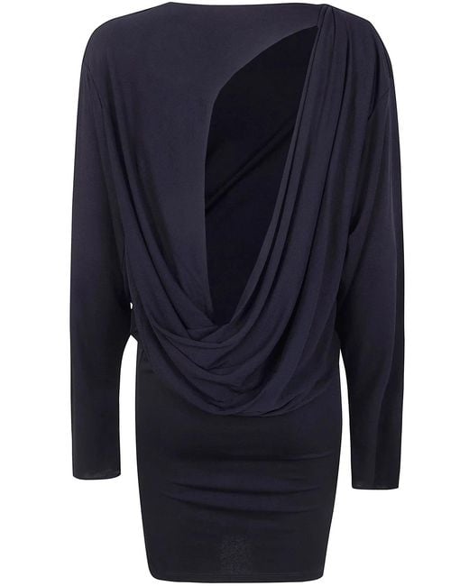 Jacquemus Blue "La Robe Mistral" Mini Dress