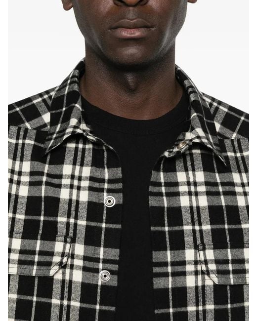 Rick Owens Black Outershirt for men
