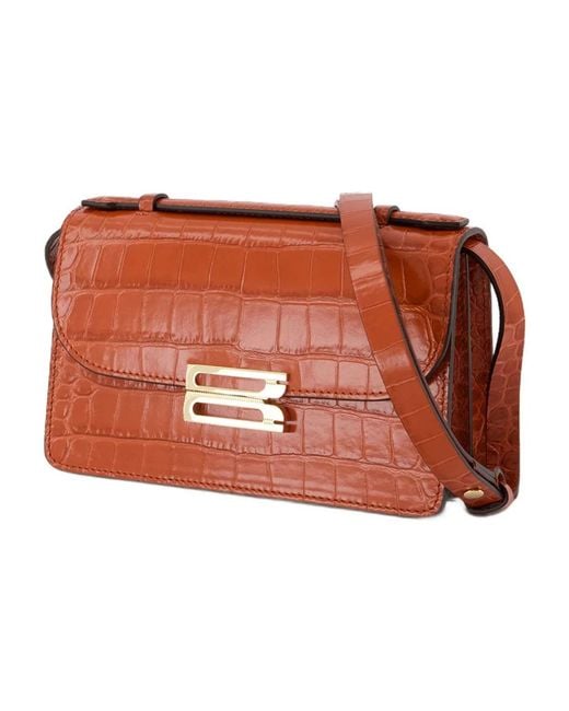 Victoria Beckham Brown The Mini Dorian Crossbody