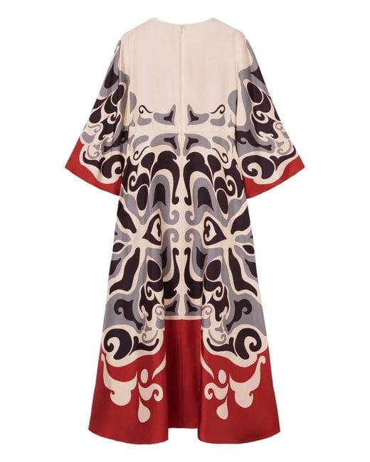 LaDoubleJ Red "Sorella Dress" Long Sleeve Dress