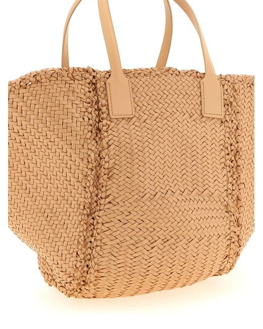 Dragon Diffusion Natural 'Teresa Maxi Cabas' Shopping Bag