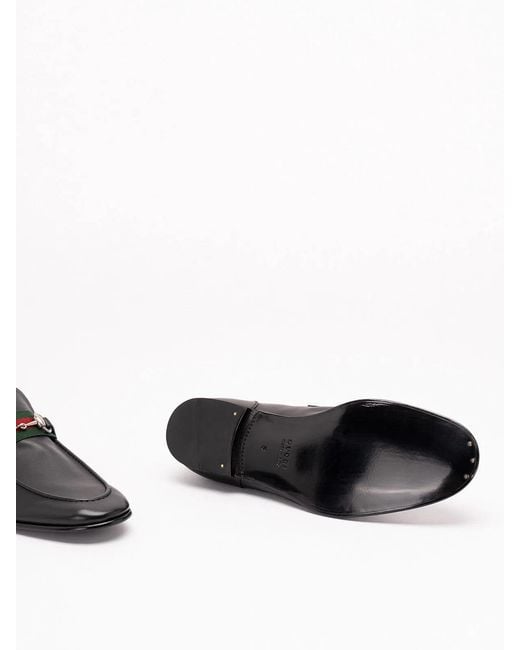 Gucci Black 'New Como' Loafers for men