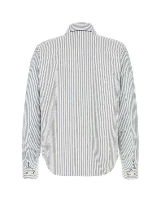 Moncler Blue Stripes Reversible Jacket