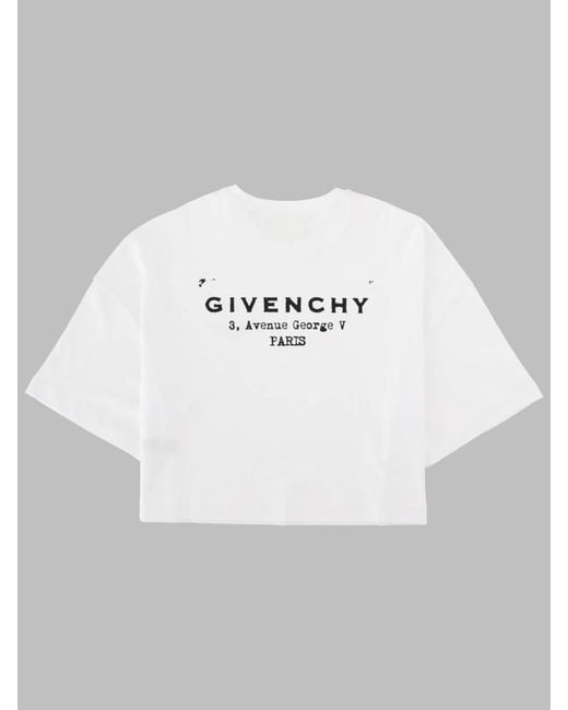 Givenchy White Tee Shirt