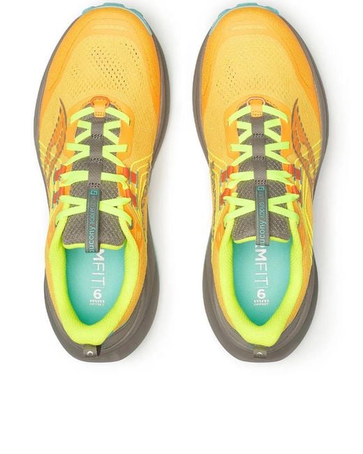 Saucony Yellow Xodus Ultra 4 for men