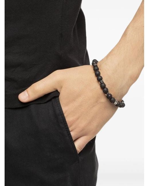 Ferragamo White Brass Bracelets for men