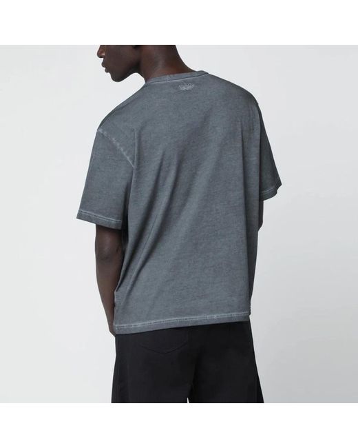 Séfr Gray Séfr Mauro Washedeffect Tshirt for men