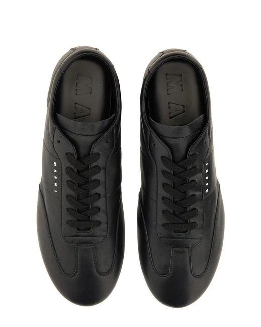 Marni Black "Softy Doccer" Sneaker for men